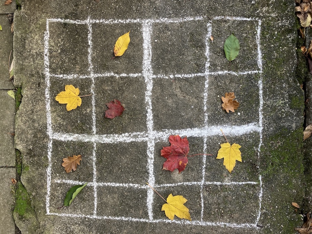 Sudoku im Freien 